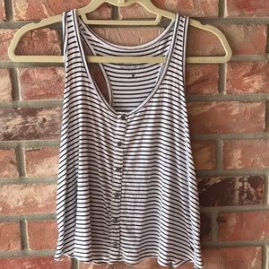 Hollister Striped tank top